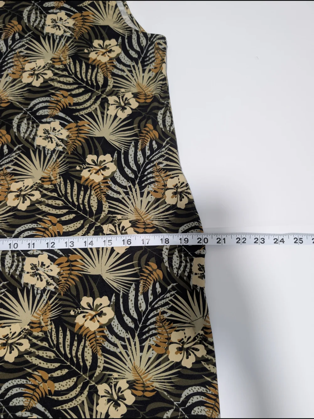 Tommy Bahama Women's M Black Tropical Floral Sleeveless Shift Midi Dress Stretch - Picture 9 of 10